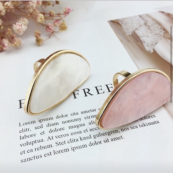 PINK Opal Ring - Picture 3 of 6